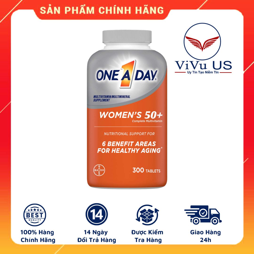 Vitamin One A Day Women 50+ 300 Viên