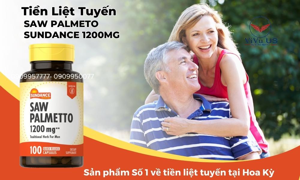 Tiền Liệt Tuyến Saw Palmeto Sundance 1200mg