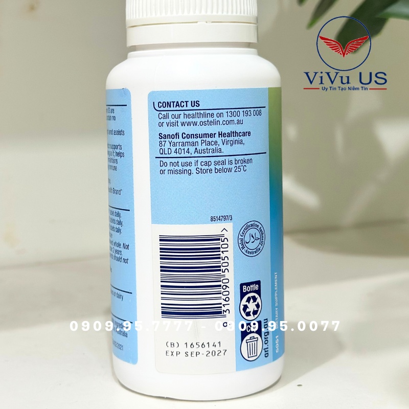 Viên Nhai Canxi + D3 Ostelin Úc 90 Viên Cho Bé Từ 2 Tuổi: Phát Triển Khỏe Mạnh, Vững Chãi Tương Lai 4 Hạn Sữ Dụng Canxi D3 Ostelin Úc 90 Viên