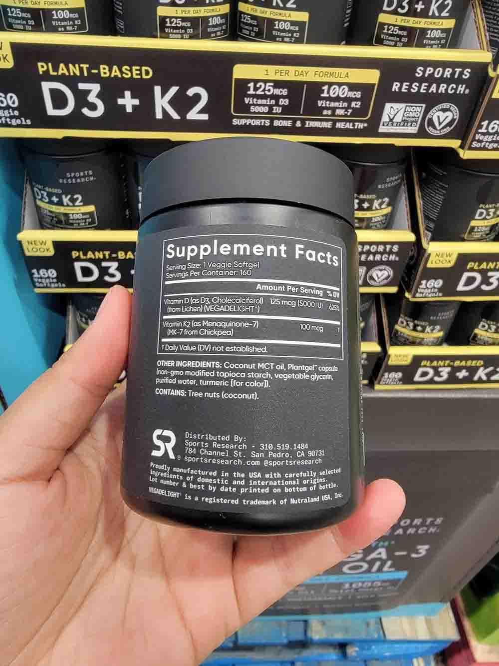Vitamin D3k2 Sports Research